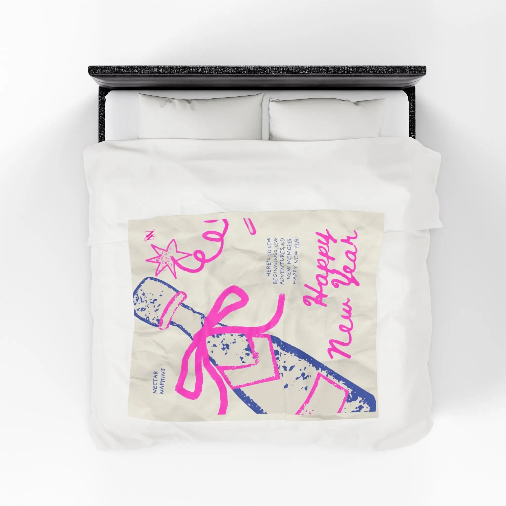 Happy New Year Beginnings | Mix & Match Soft Fun-Flirty Lovers’ Blankets