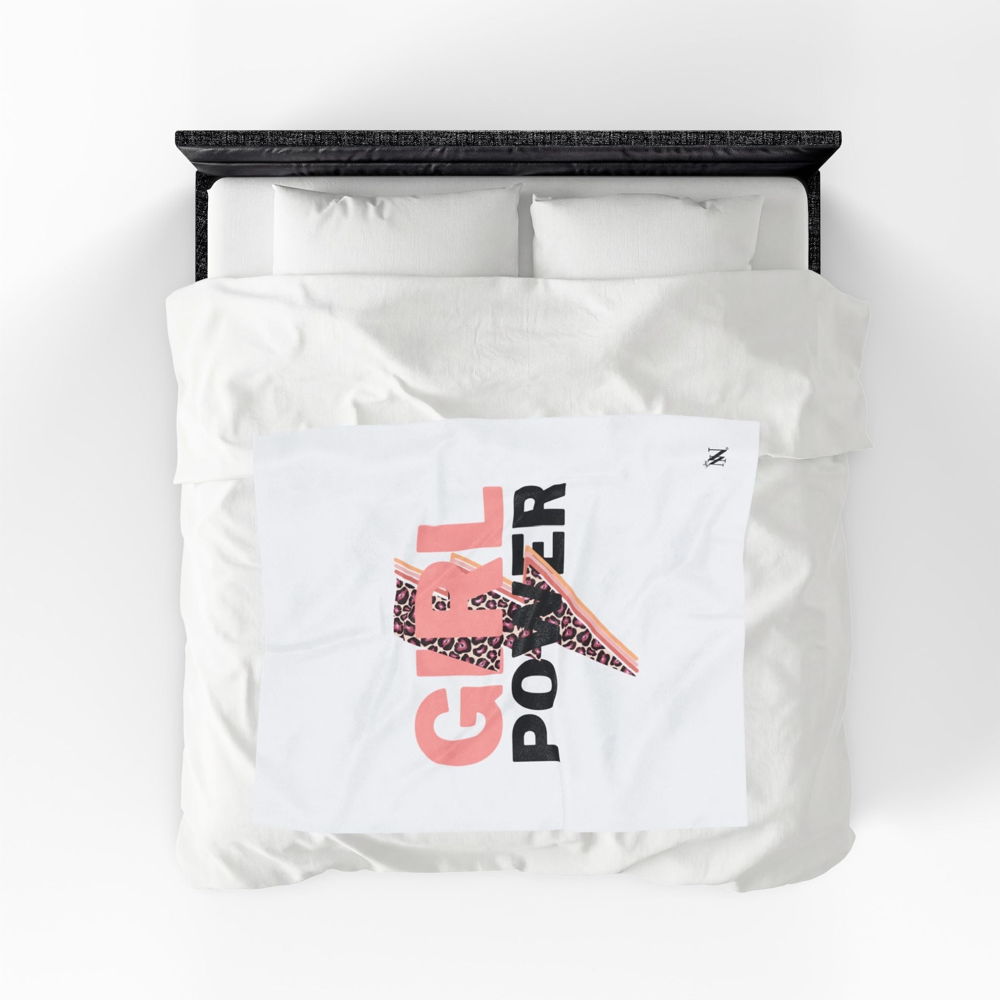 Electric Girl Power Sexy | Mix & Match Soft Fun-Flirty Lovers’ Blankets