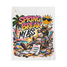 Spring Break My Ass | Mix & Match Soft Fun-Flirty Lovers’ Blankets
