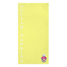 Nectar Napkins Brand Light Yellow Over Sized Sex Towel