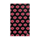Lips Kiss Mark Pattern Cum Towel