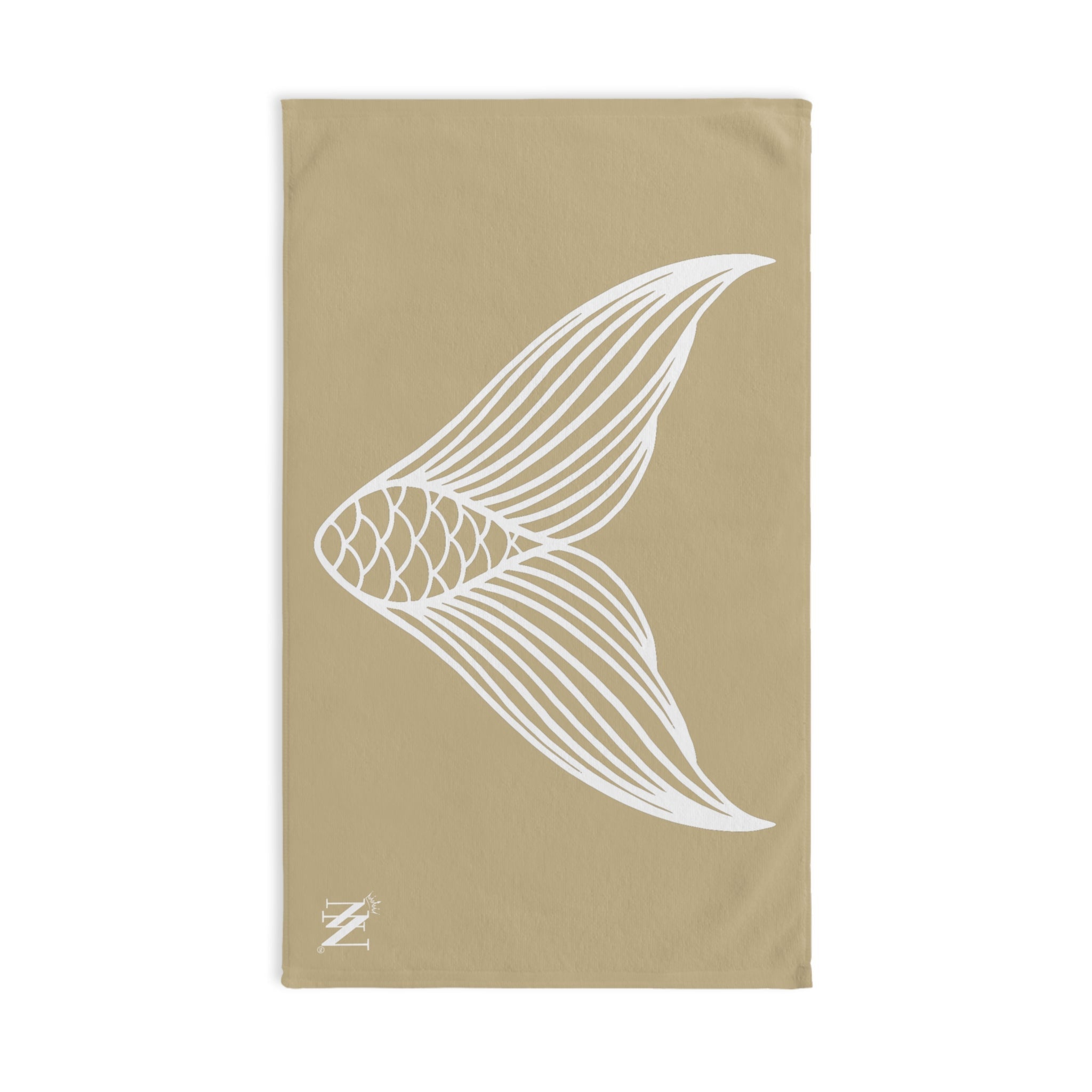 Mermaid Tail Gold Cum Towel