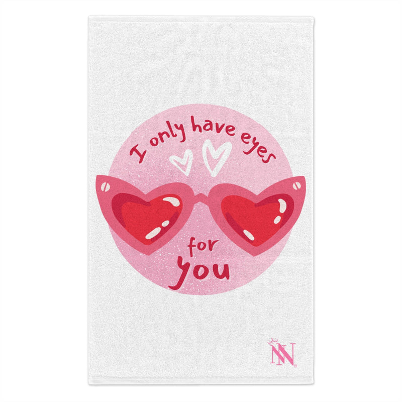 I Only Have Eyes for You | Mix & Match Soft Fun-Flirty Lovers’ Towels