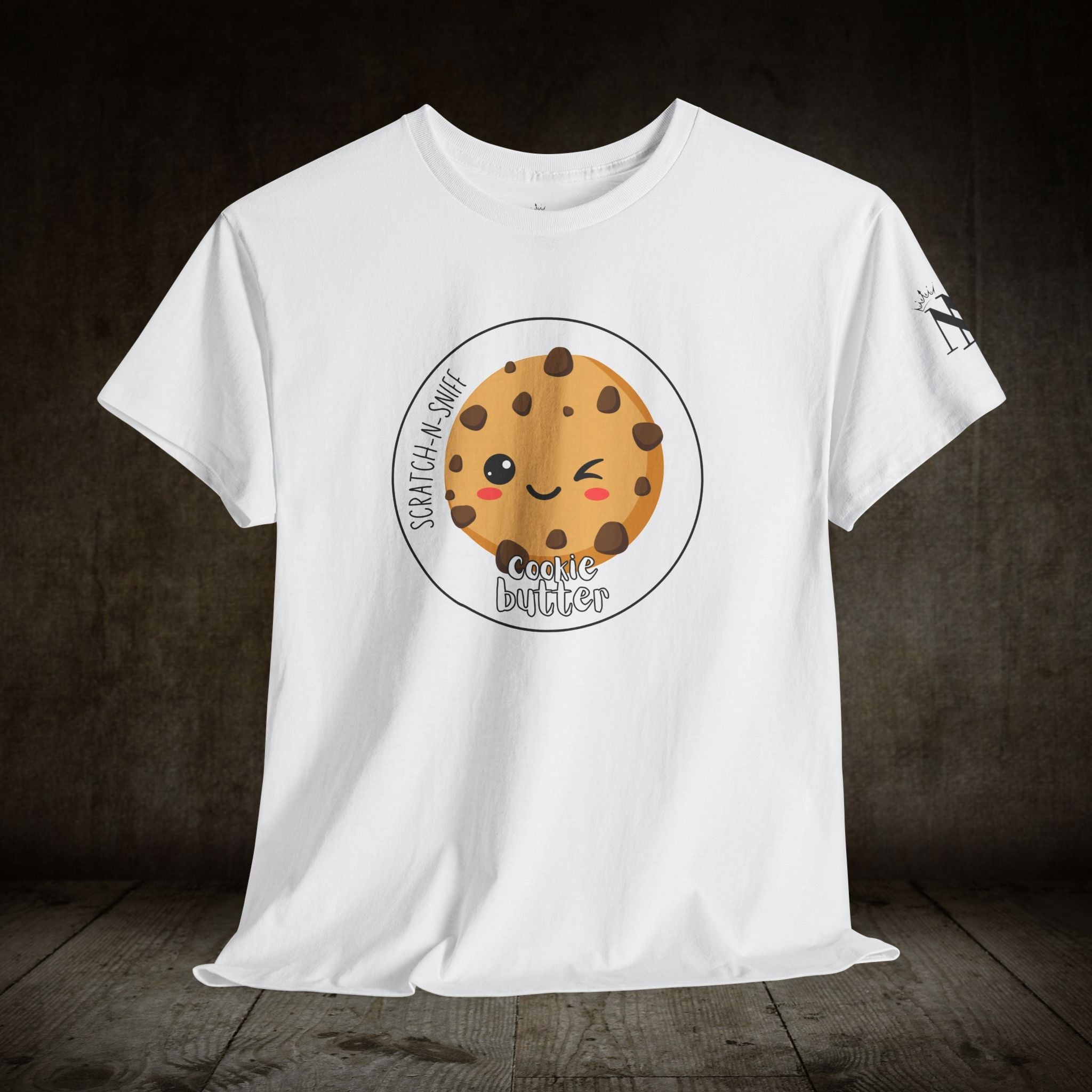 Cookie Butter Scratch N Sniff | Mix & Match 100% Cotton Unisex Fun-Flirty Lovers’ Tees