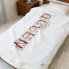 Gold Filigree Queen | Mix & Match Velveteen Fun-Flirty Lovers’ Blankets