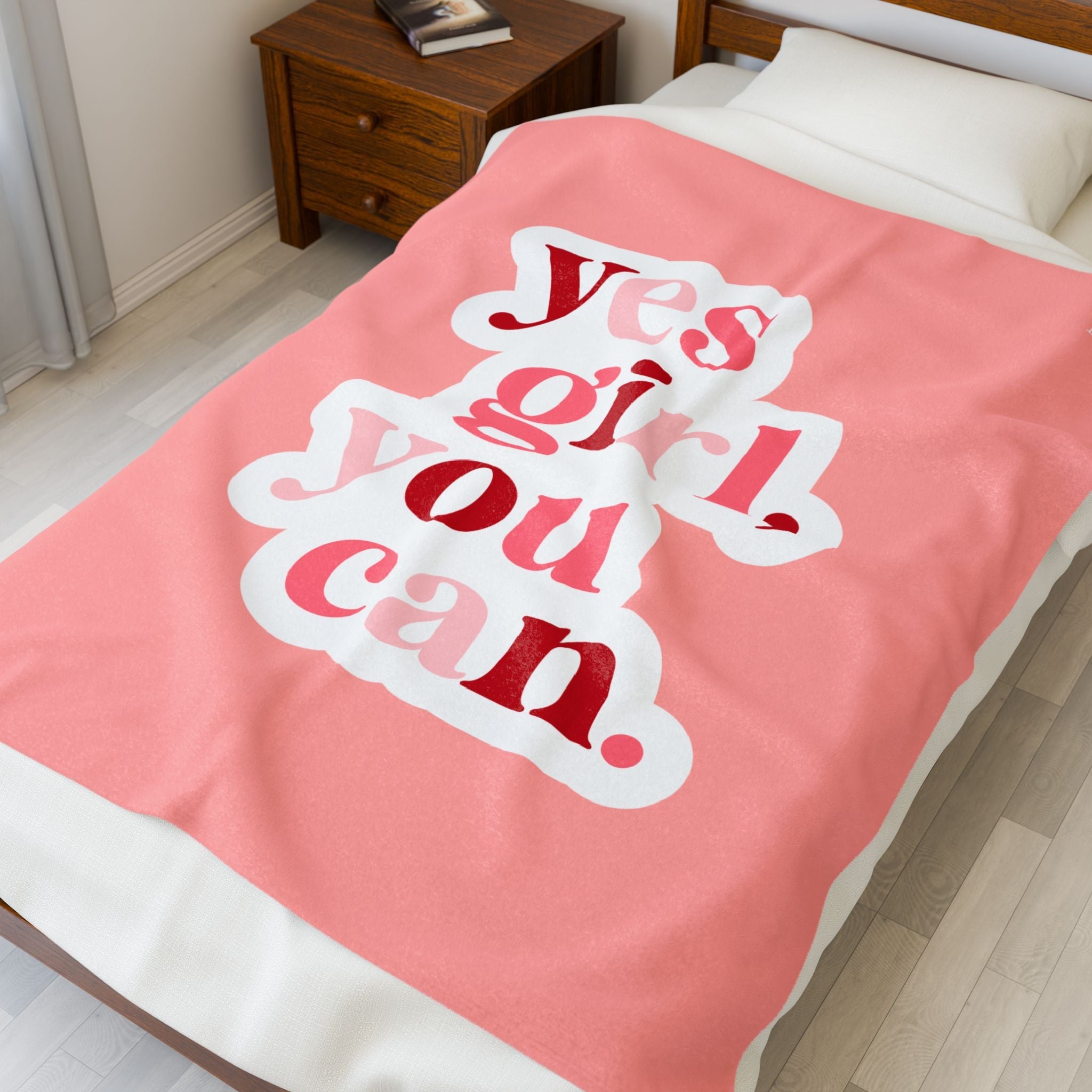 Yes Girl You Can | Mix & Match Fun-Flirty Lovers’ Blankets