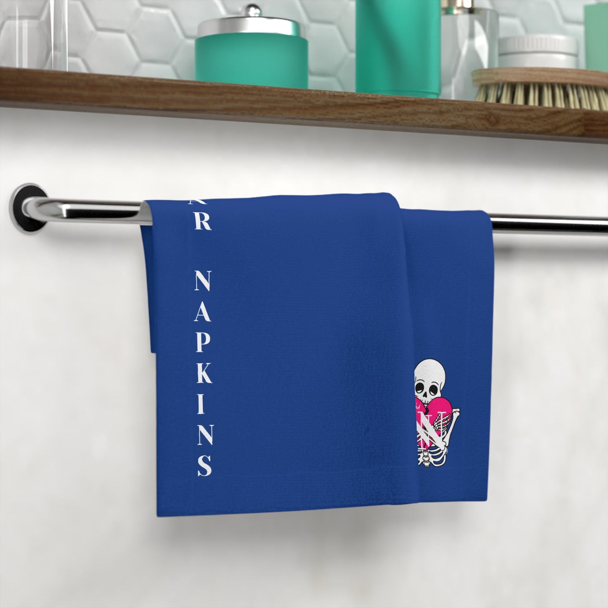 Nectar Napkins Brand Blue Microfiber Cum Rag