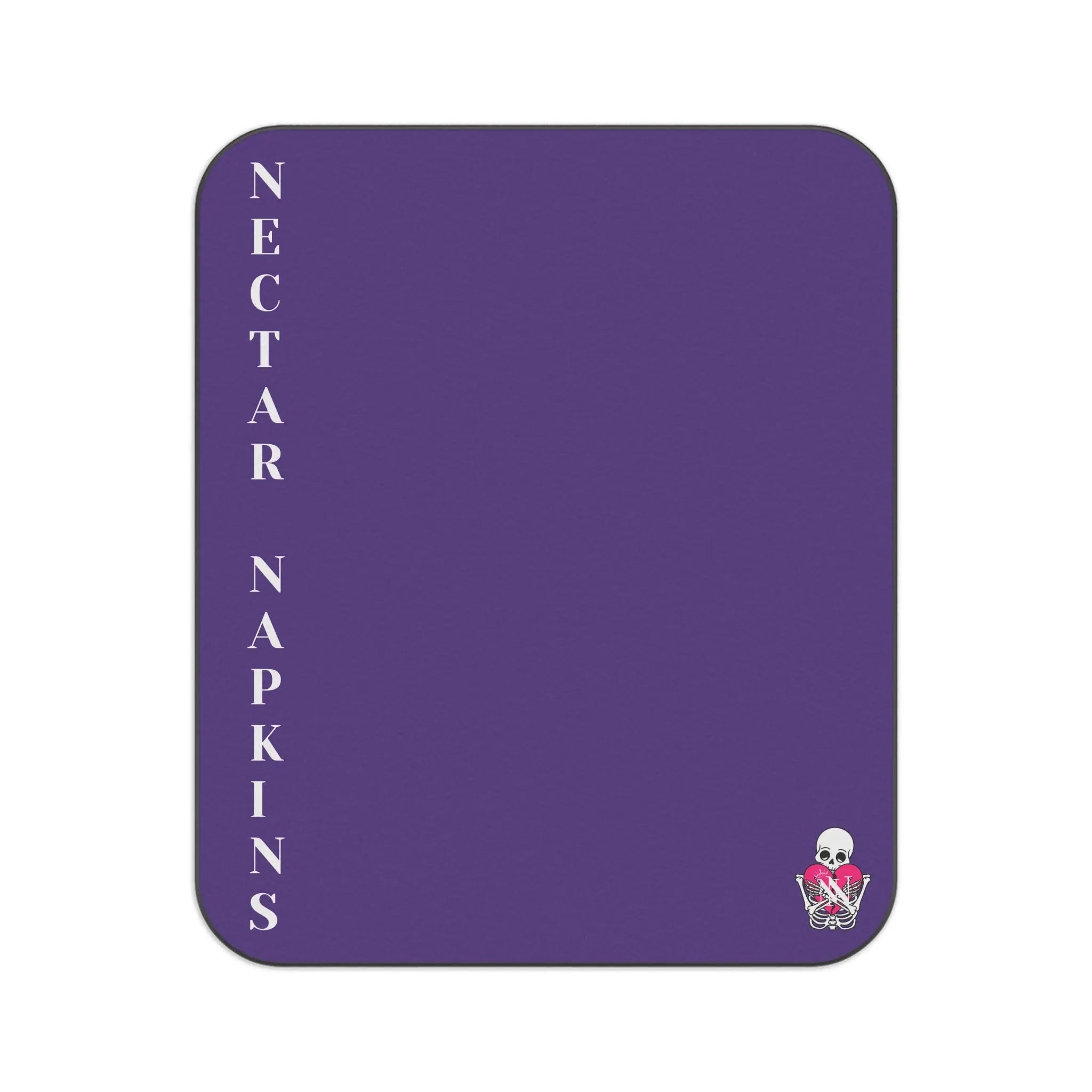 Nectar Napkins Brand Purple Water-Resistant Sex Blanket