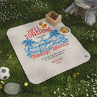 Hello Sunshine Bye Worries | Mix Match Fun-Flirty Lovers’ Water-Resistant Blankets
