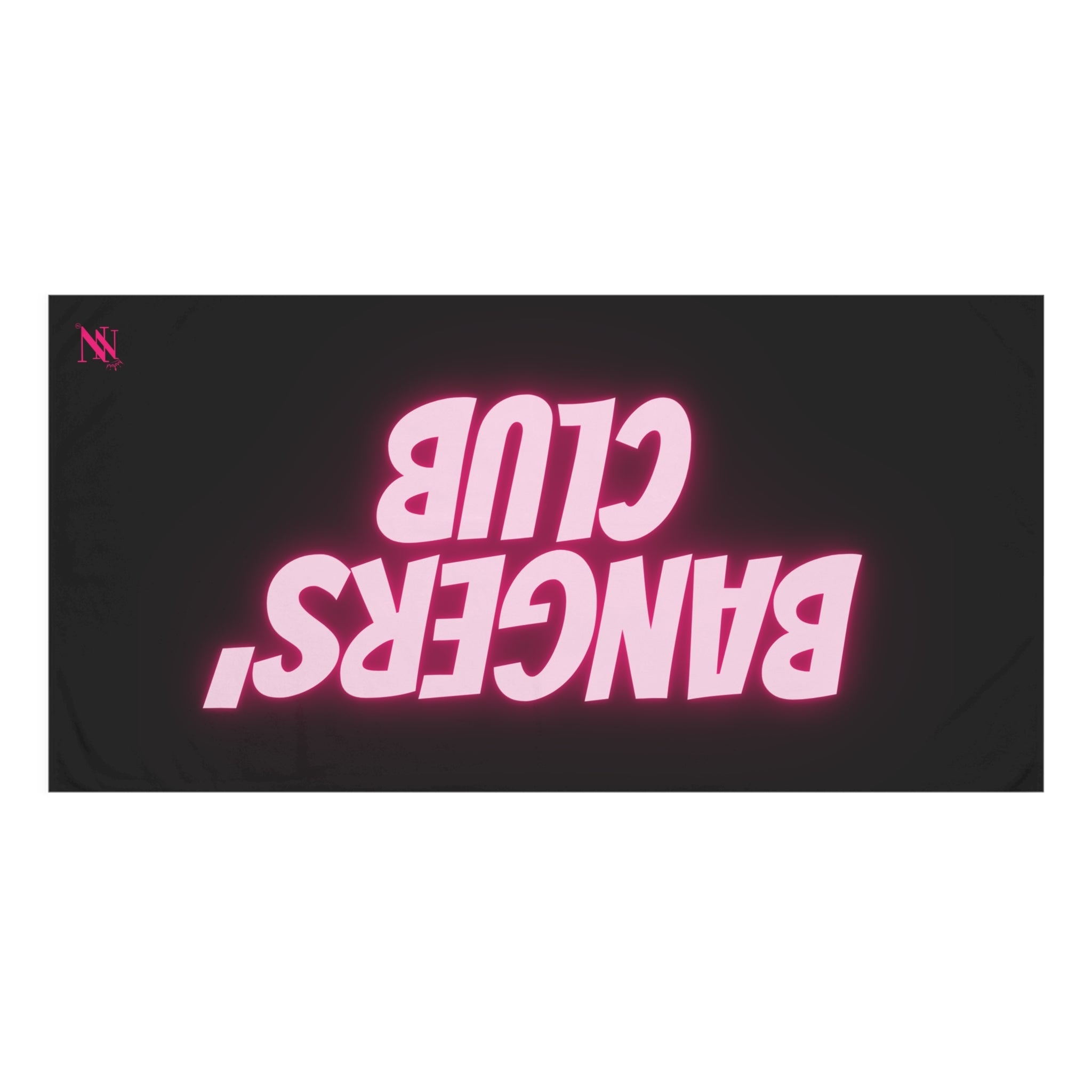 Pink Bangers’ Club Fun XL Cum Towel | Big Bold & Sexy Stylish