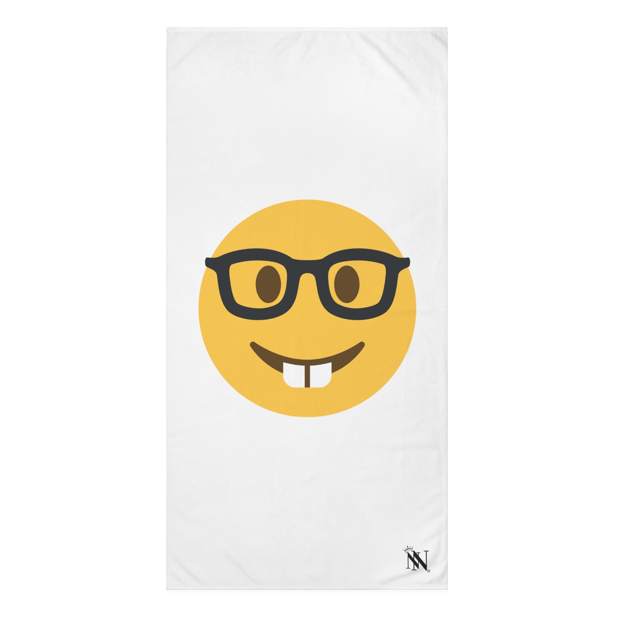 Sexy Nerd Emoji | Mix & Match Naughty XL Fun-Flirty Lovers’ Towels