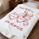 Two Hearts One Promise Blanket