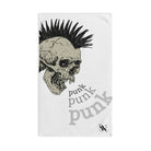 Punk Mohawk Skull | Nectar Napkins Classic Fun-Flirty Lovers’ Towels