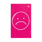 Sad Emoji Signature Pink Cum Towel