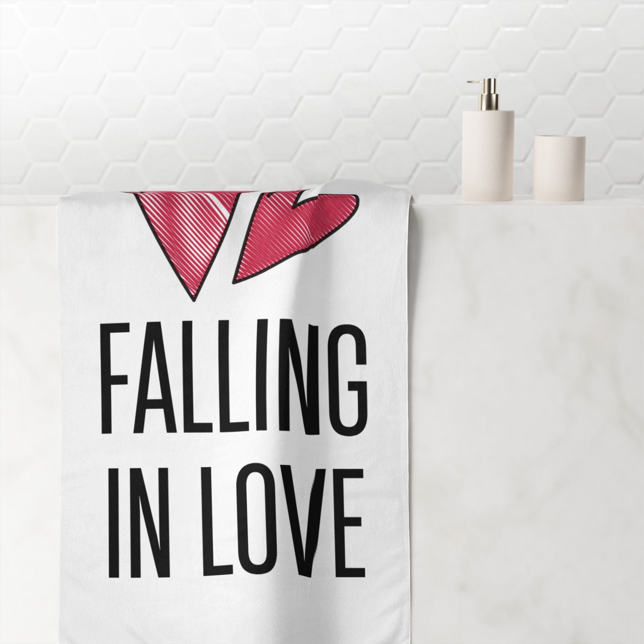 Falling in Love Big Ass Rimming Cum Towel