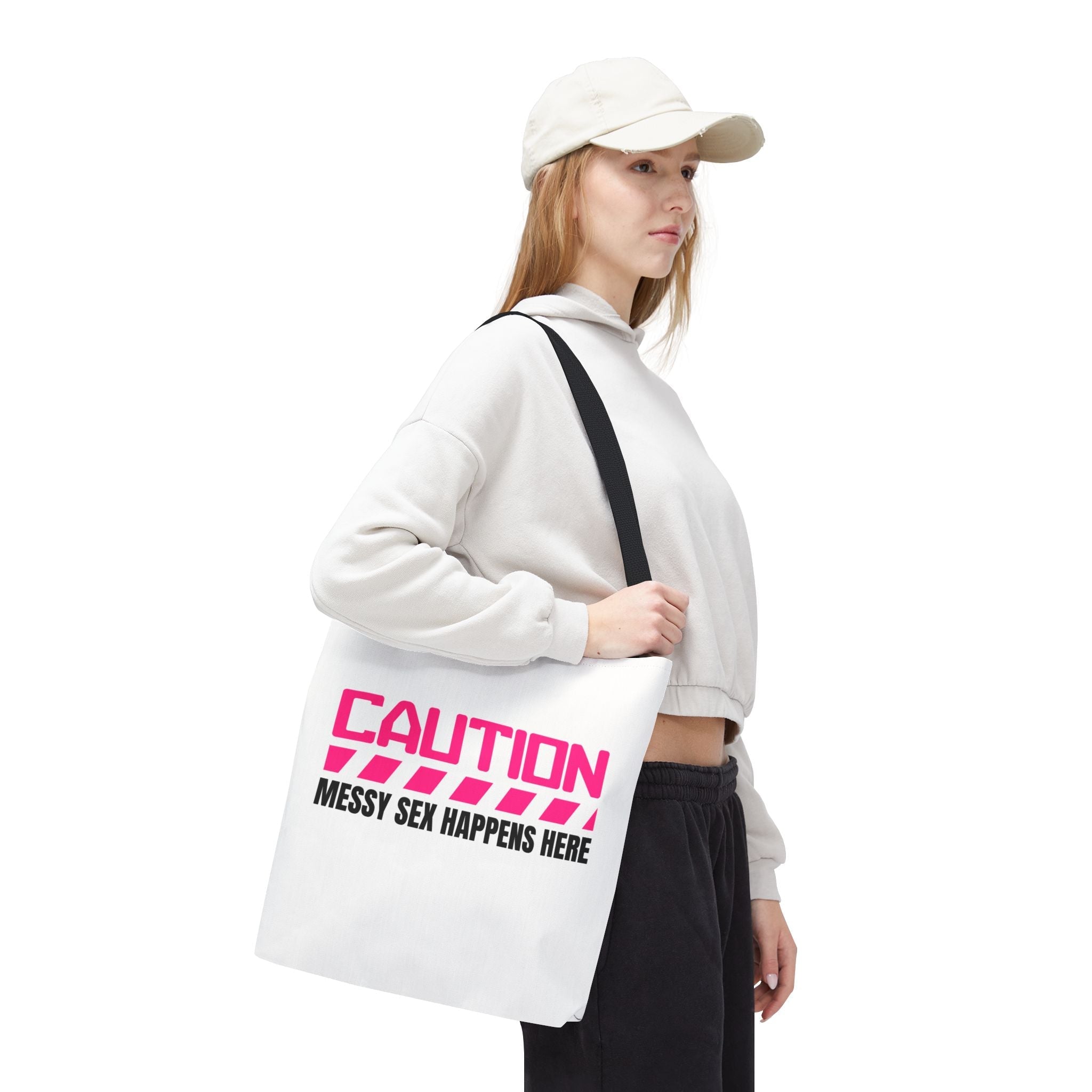 Caution: Messy Sex Happen Here | Mix & Match Fun-Flirty Lovers’ Totes