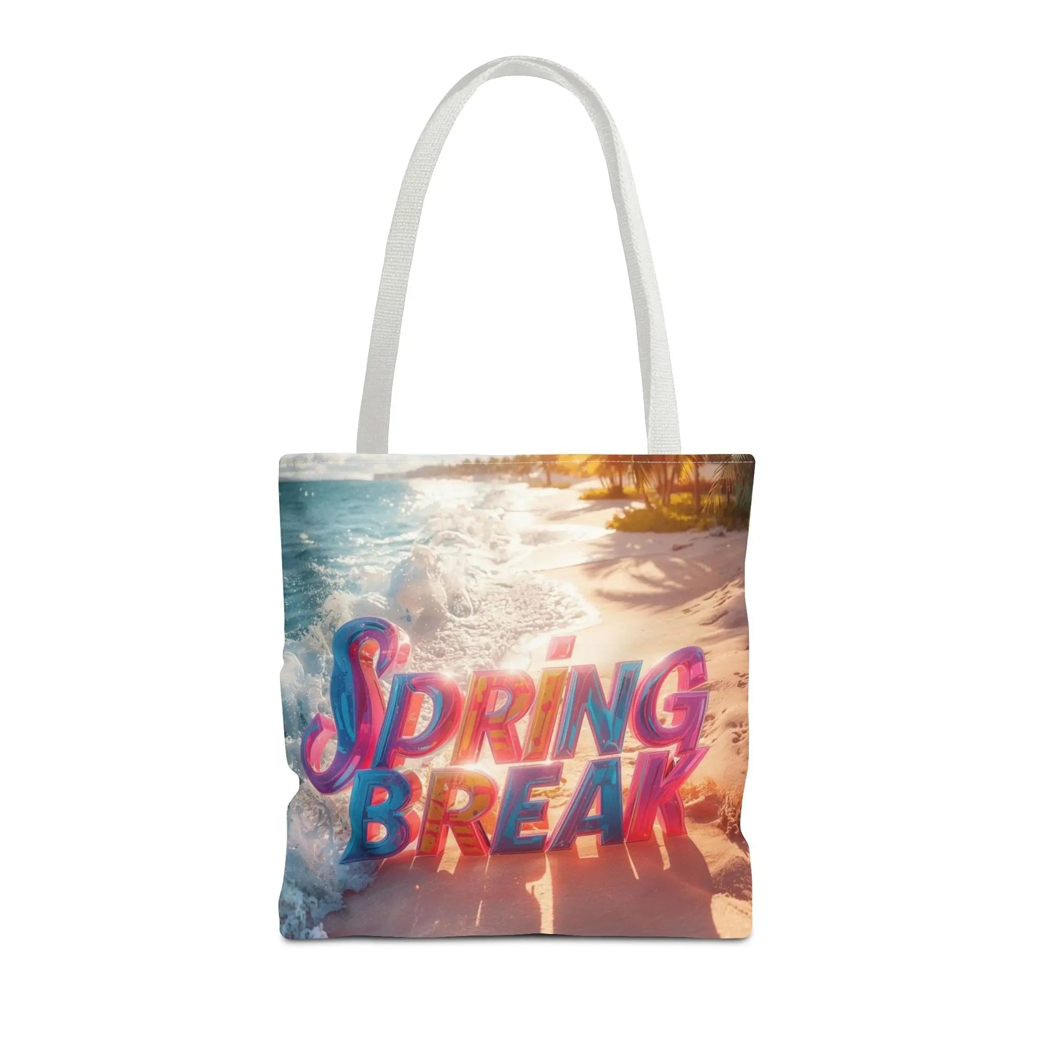Spring Break Beach Fun Everyday Cute Tote Bag