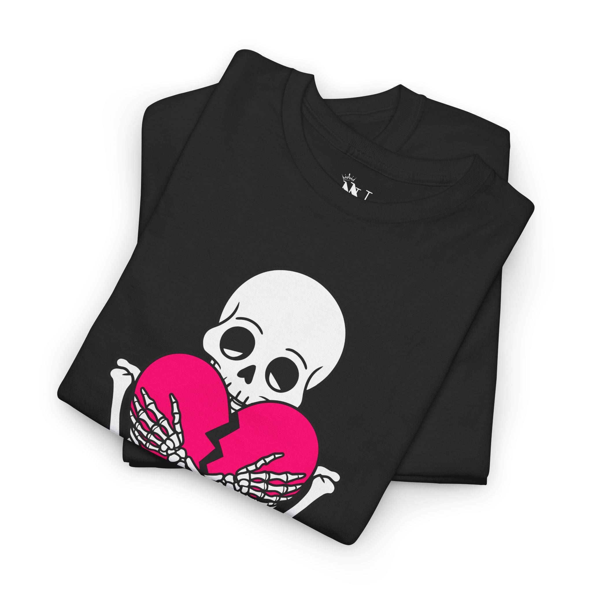 Heartbreaker Love Black | Mix & Match 100% Cotton Unisex Fun-Flirty Lovers’ Tees