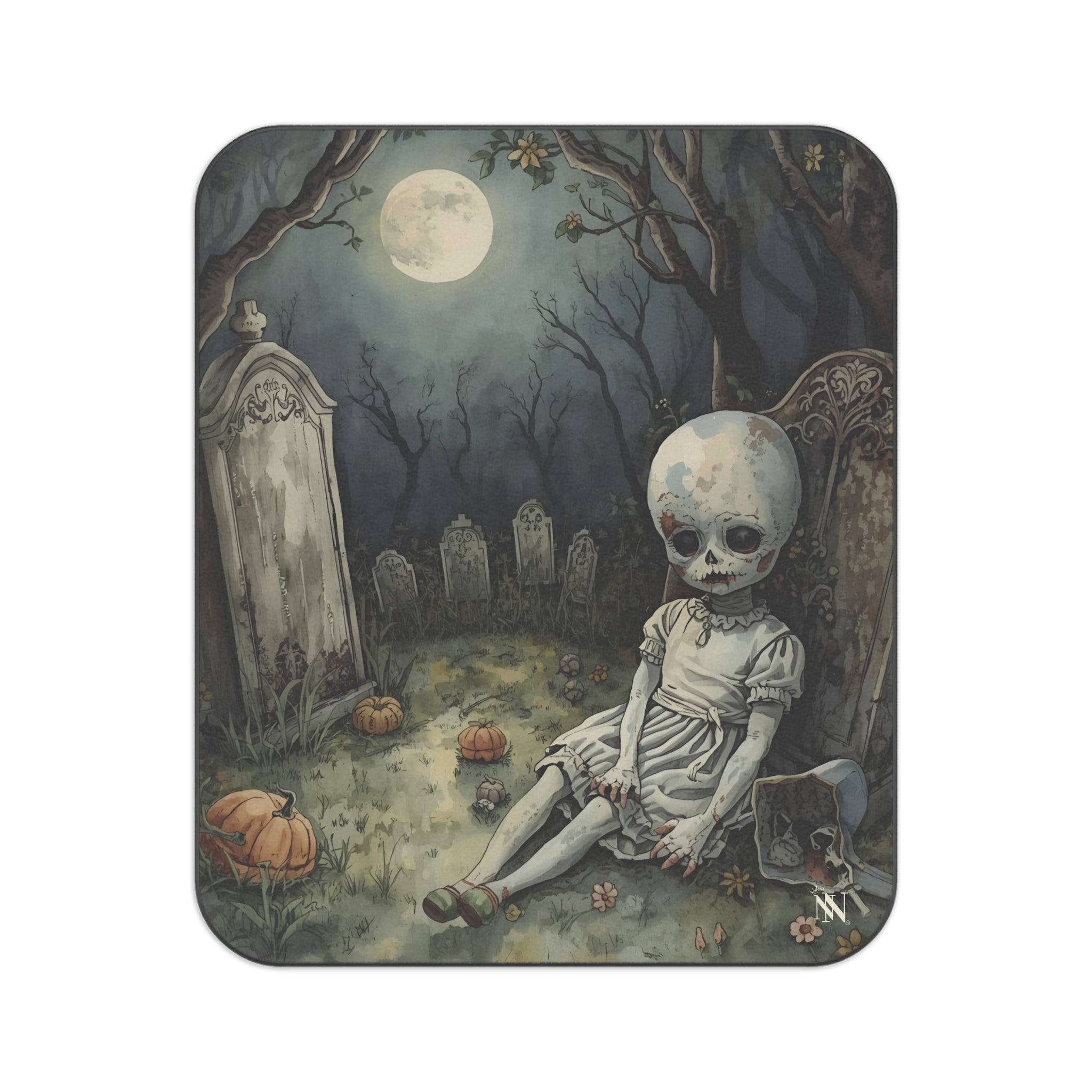 Cemetary Love | Mix Match Fun-Flirty Lovers’ Water-Resistant Blankets