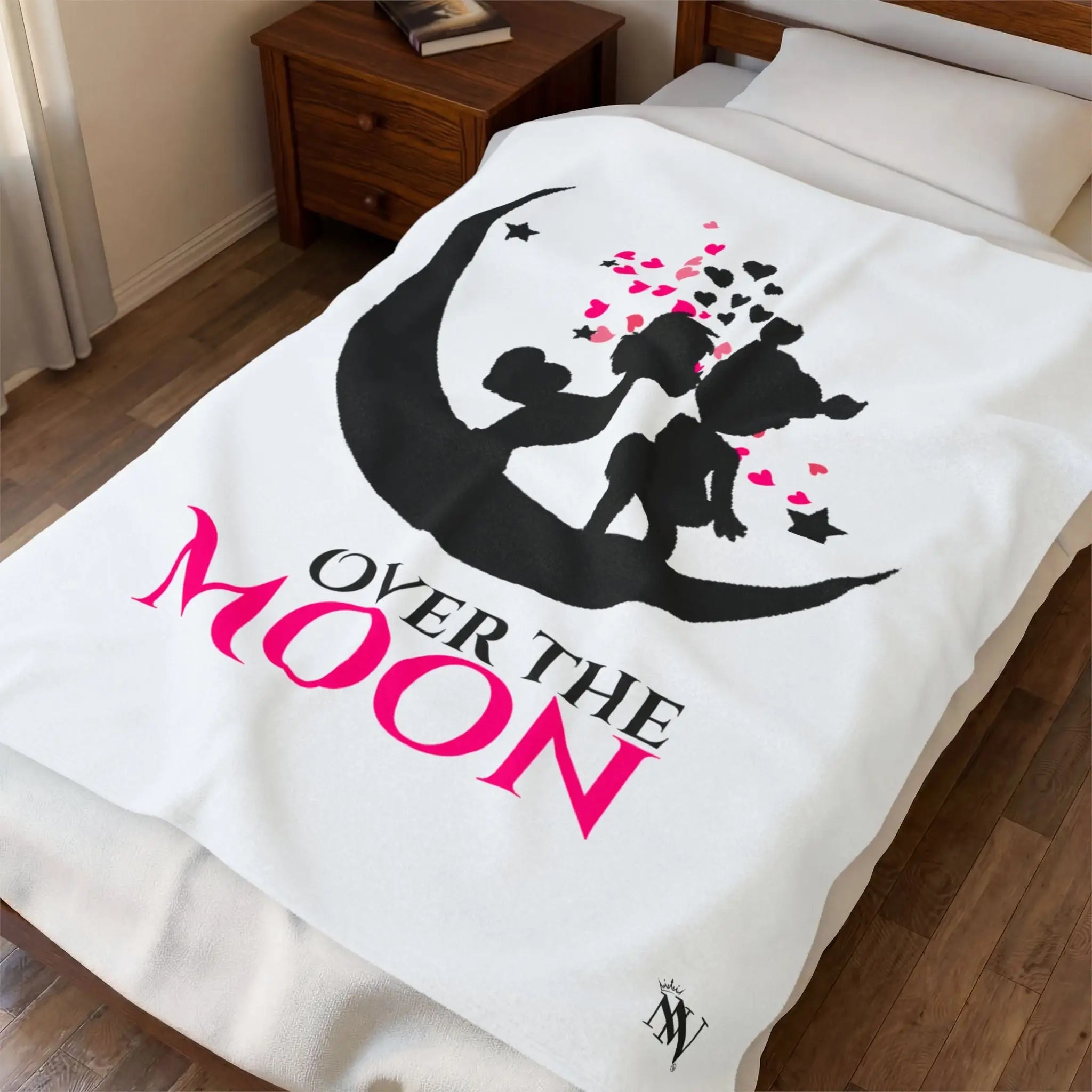 Over the Moon Romantic Sex Gifts Blanket