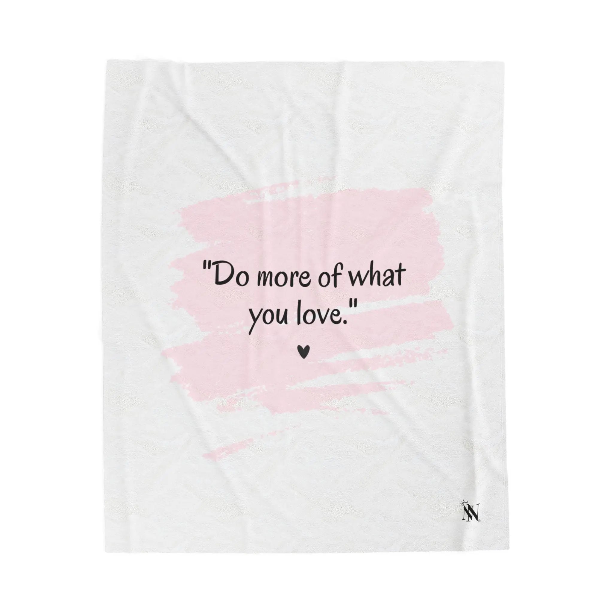 Do More of What You Love | Mix & Match Soft Fun-Flirty Lovers’ Blankets