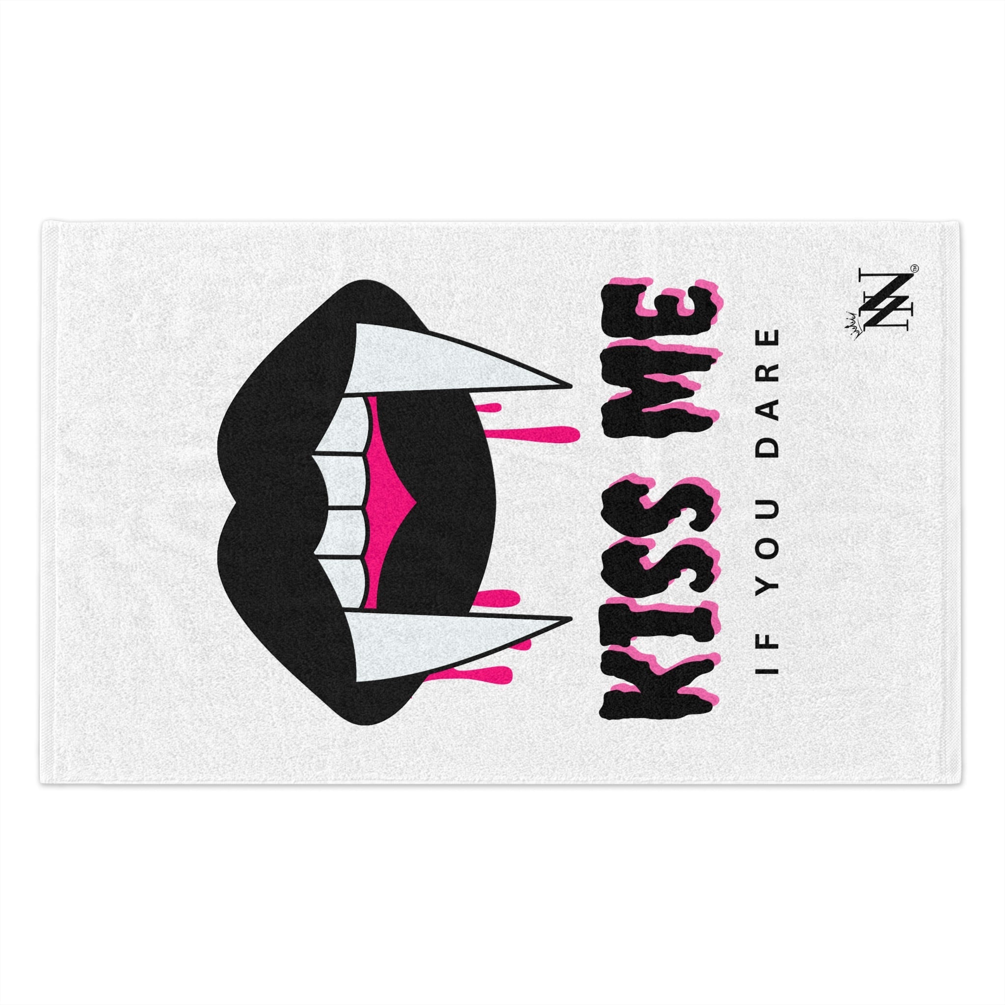 Kiss Me if You Dare | Mix & Match Soft Fun-Flirty Lovers’ Towels
