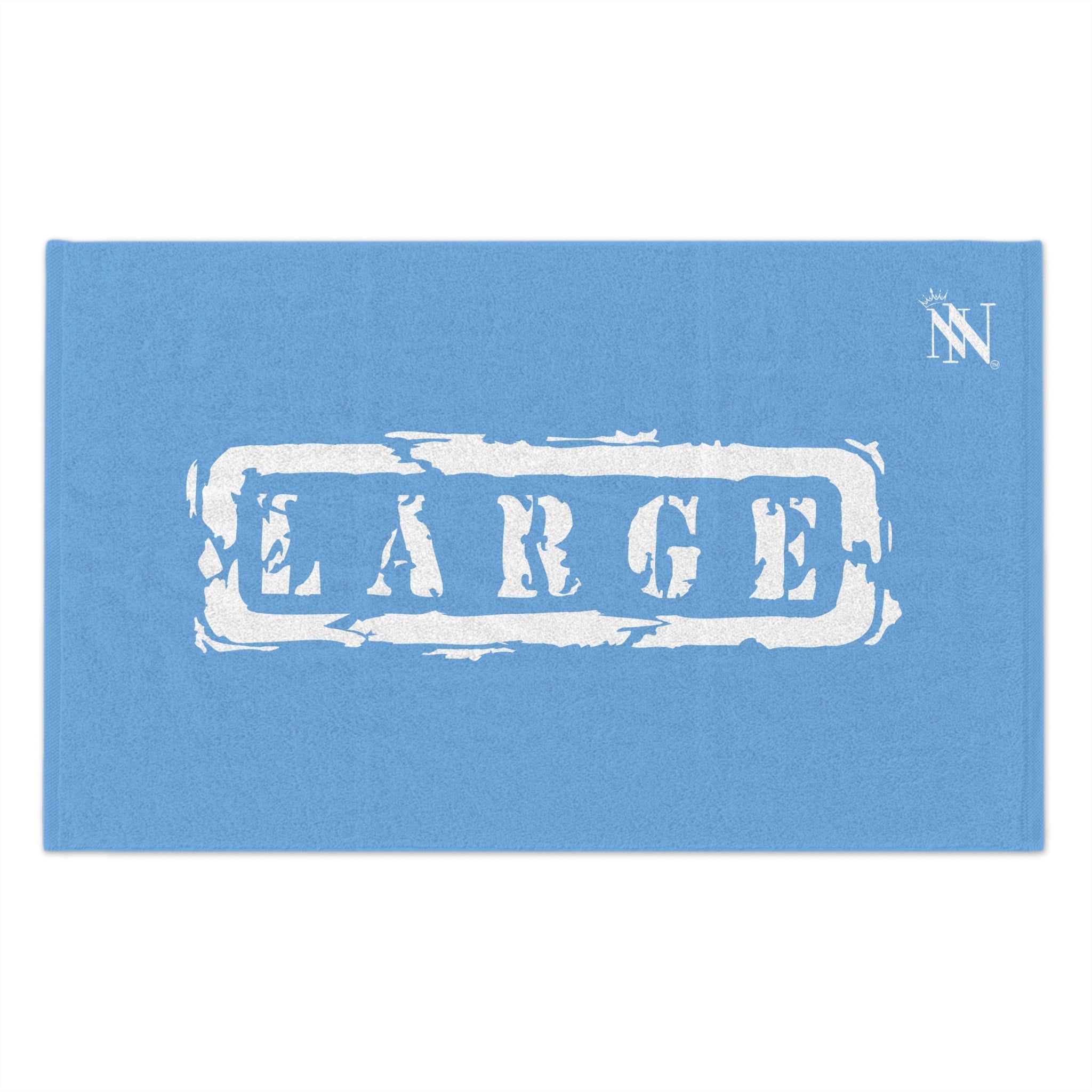 Large Light Blue | Mix & Match Soft Fun-Flirty Lovers’ Towels