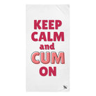 Keep Calm & Cum On | Mix & Match XL Fun-Flirty Lovers’ Towels