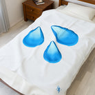 Wet Emoji | Mix & Match Soft Fun-Flirty Lovers’ Blankets