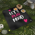 Let’s Play Mood Hearts Playful Women’s Water-Resistant Squirt Blanket