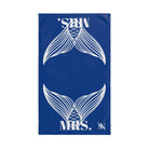 Mrs. Mrs. Mermaid Shareable Sides Blue Cum Towel