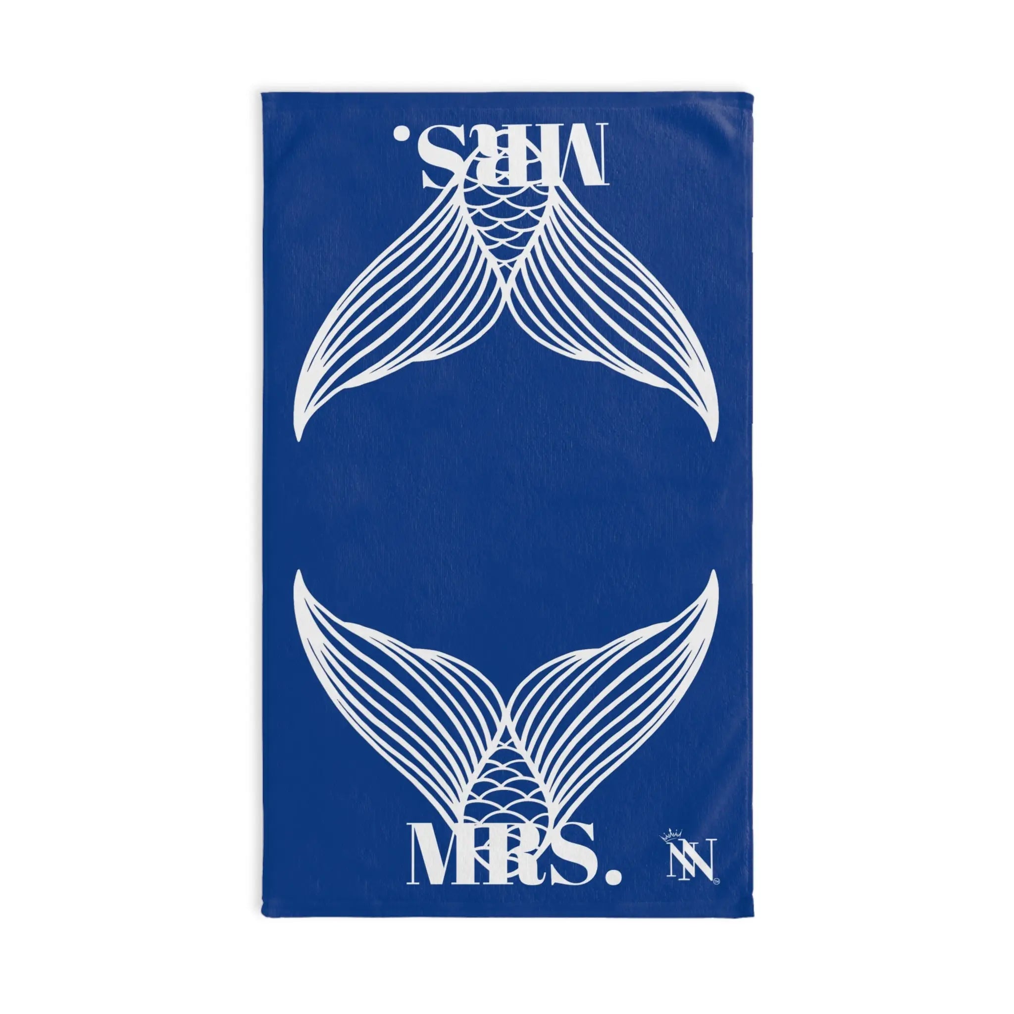 Mrs. Mrs. Mermaid Shareable Sides Blue Cum Towel