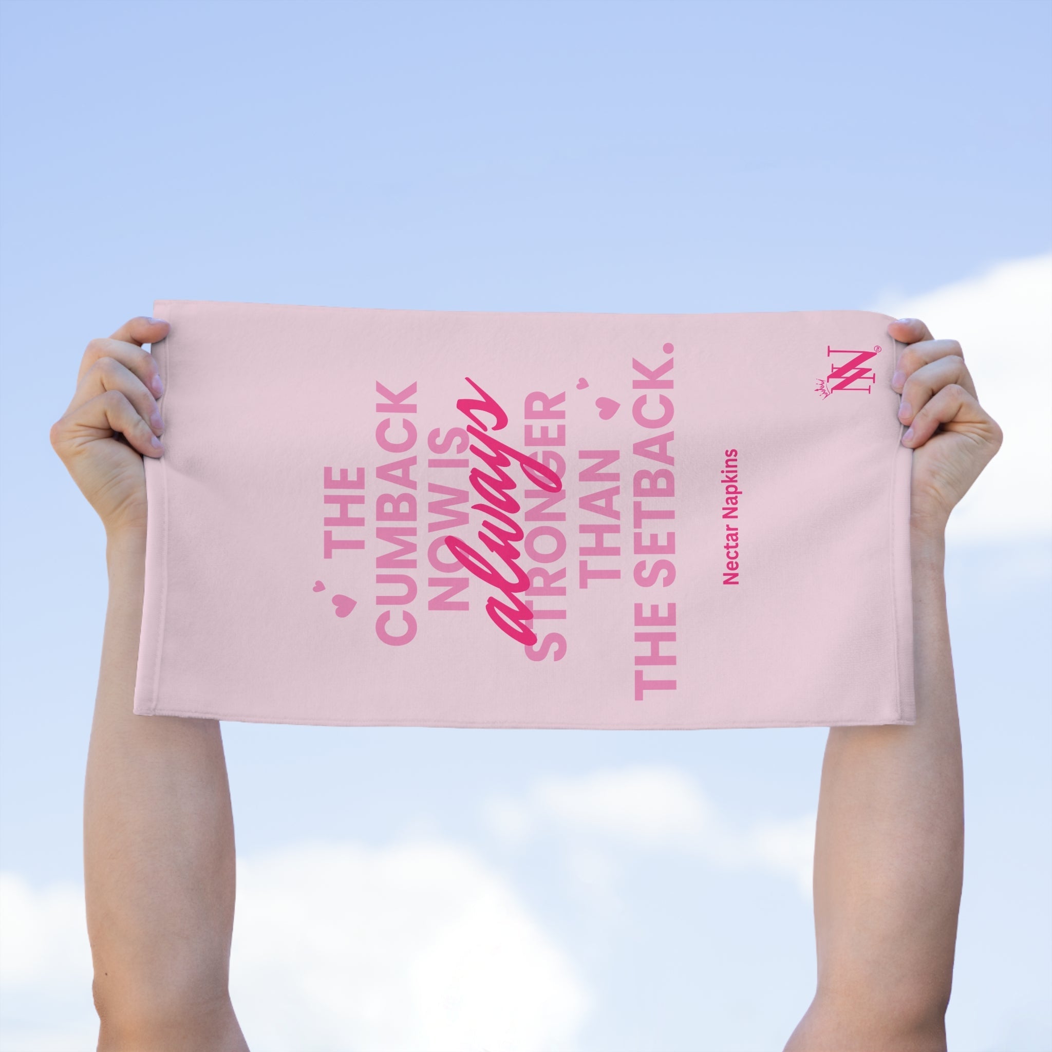 The Cumback Now is Always Stronger Sex Towel
