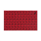 You’re So Hot! Patterned Red Cum Towel