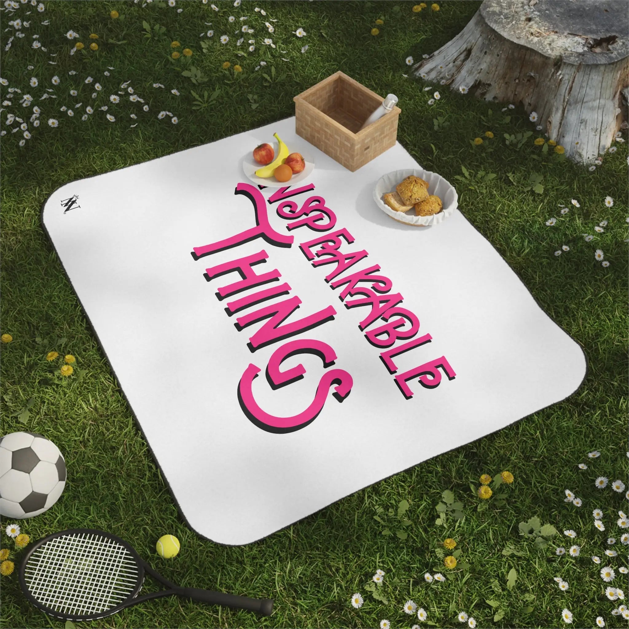 Unspeakable Things | Mix Match Fun-Flirty Lovers’ Water-Resistant Blankets