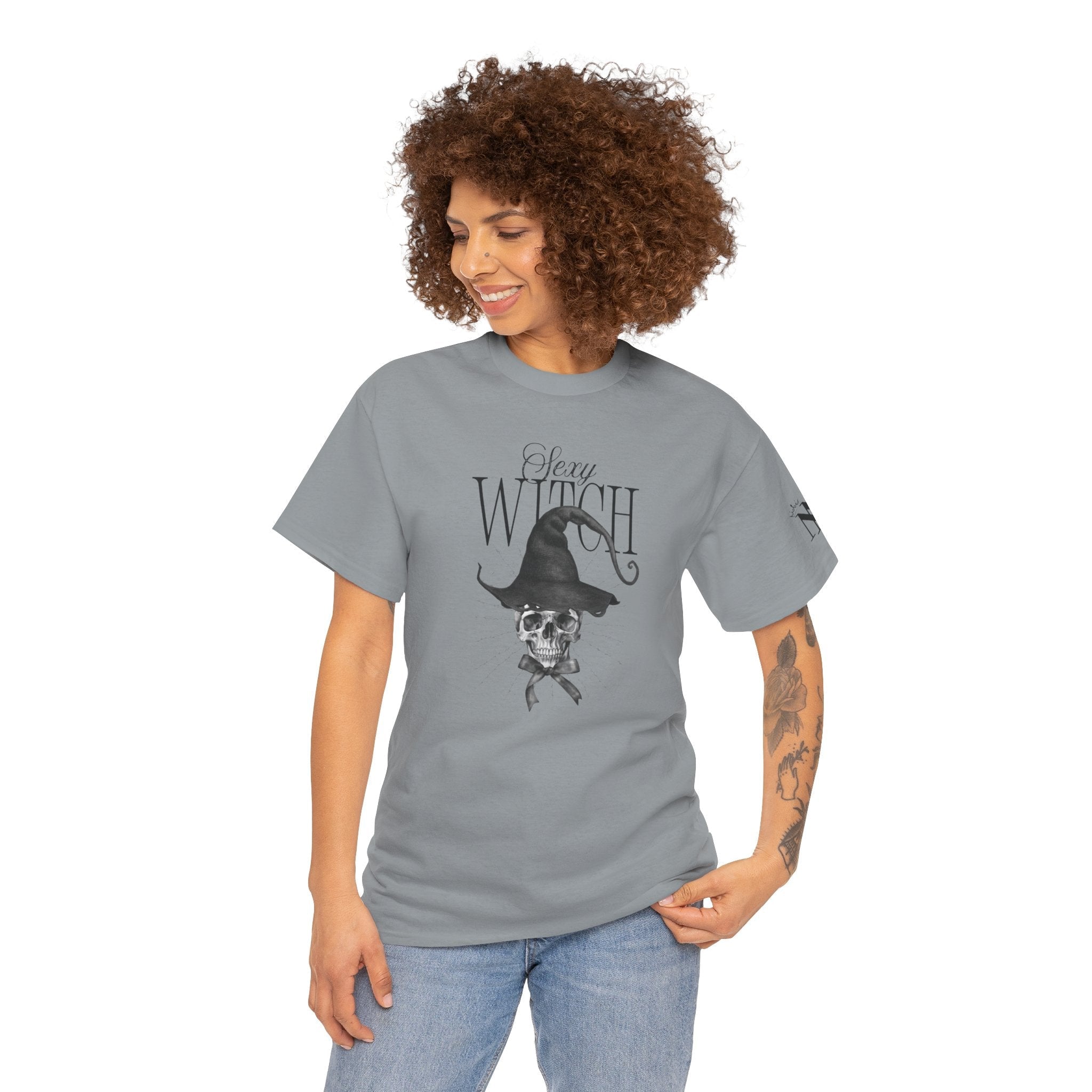 Sexy Witch Skull Sex Gifts Unisex T-Shirt