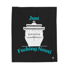 Just Fucking Nauti Black | Mix & Match Velveteen Fun-Flirty Lovers’ Blankets