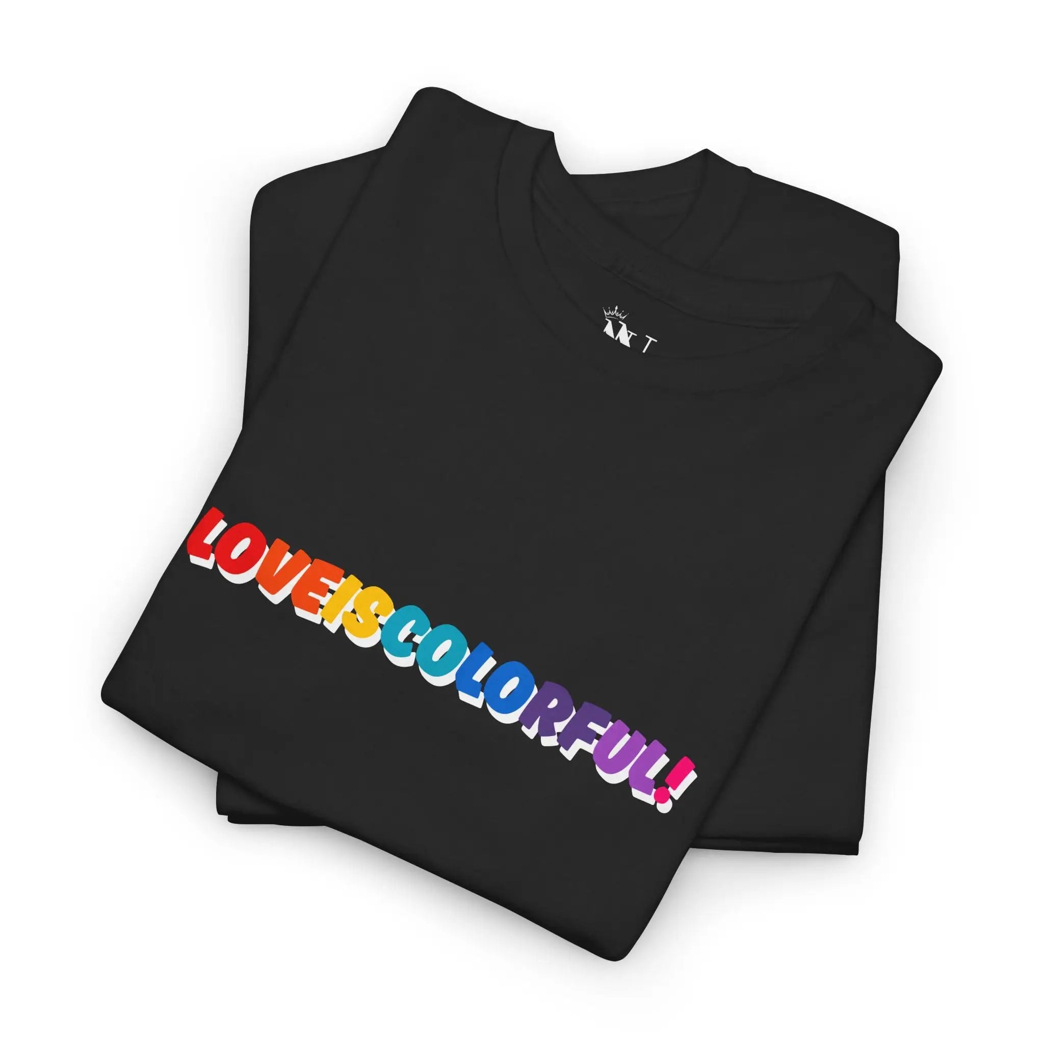 Love is Colorful! | Mix & Match 100% Cotton Unisex Fun-Flirty Lovers’ Tees