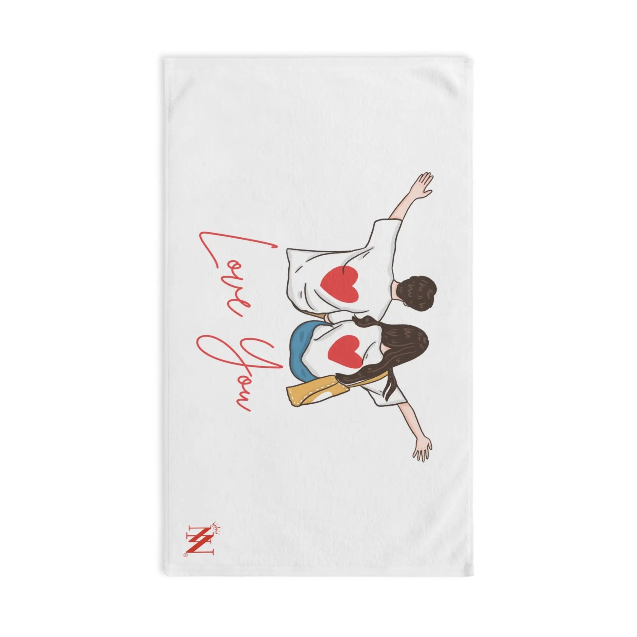 Love You Couple | Mix & Match Classic Fun-Flirty Lovers’ Towels