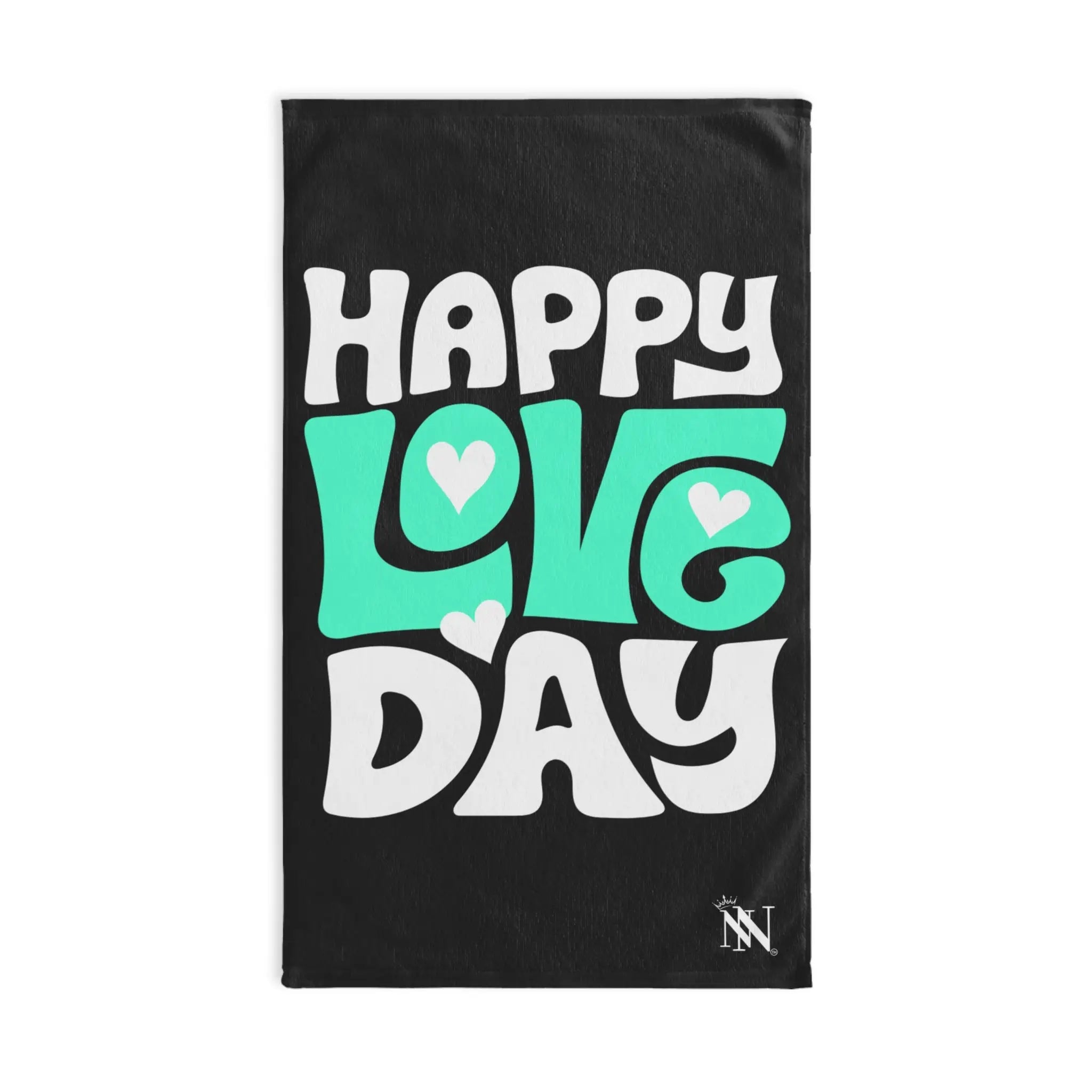 Happy Love Day Hearts | Mix & Match Classic Fun-Flirty Lovers’ Towels
