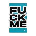FUCK ME Block Letter Teal Cum Towel
