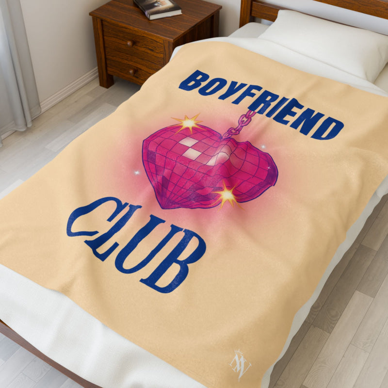 Boyfriend Club | Mix & Match Soft Fun-Flirty Lovers’ Blankets