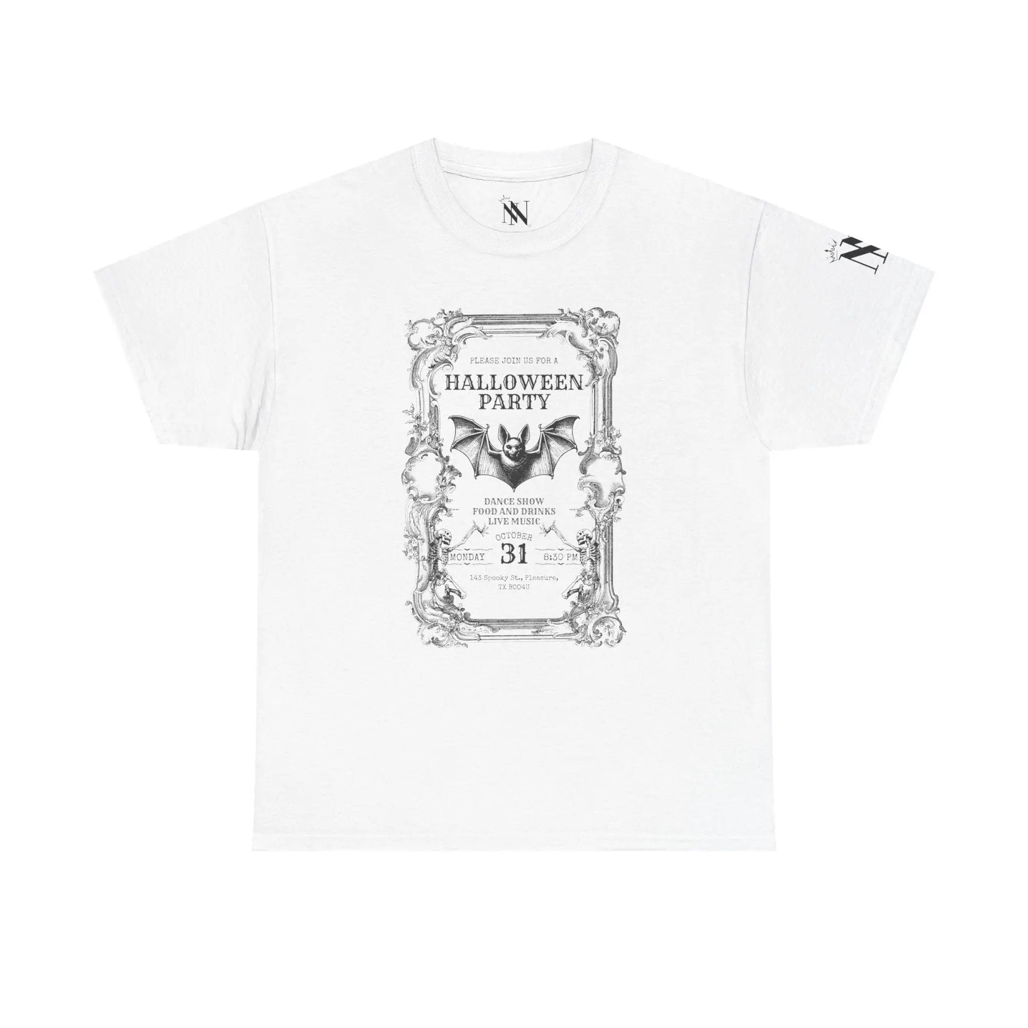 Join Us Halloween Party | Mix & Match Cotton Unisex Fun-Flirty Lovers’ T-Shirts