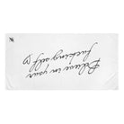 Believe in Your Fucking Self | Mix & Match XL Fun-Flirty Lovers’ Towels