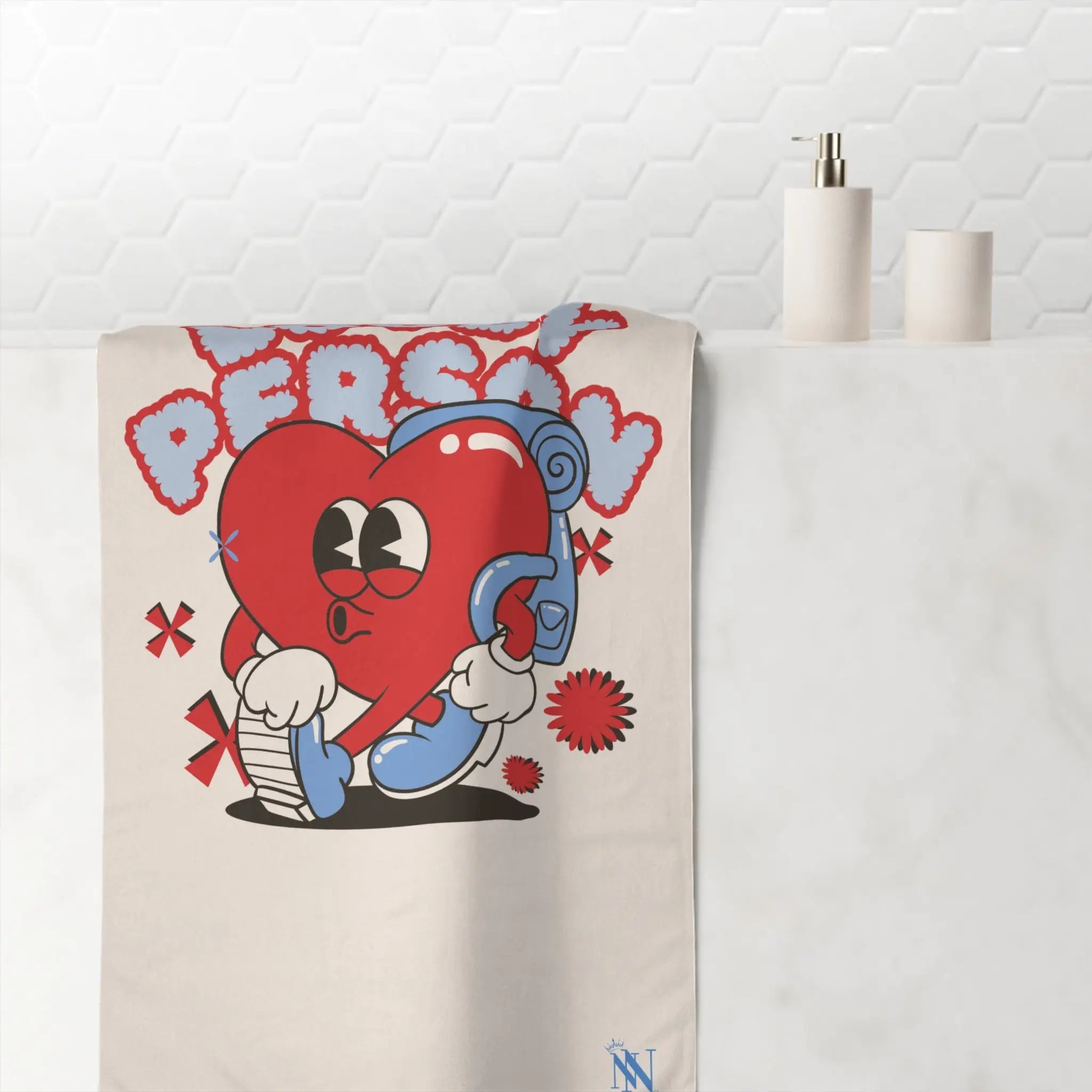 Lovey Person | Mix & Match XL Fun-Flirty Lovers’ Towels