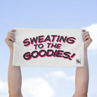 Sweating to the Goodies! Sex Towel