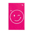 Wink Emoji Signature Pink | Mix & Match Classic Fun-Flirty Lovers’ Towels