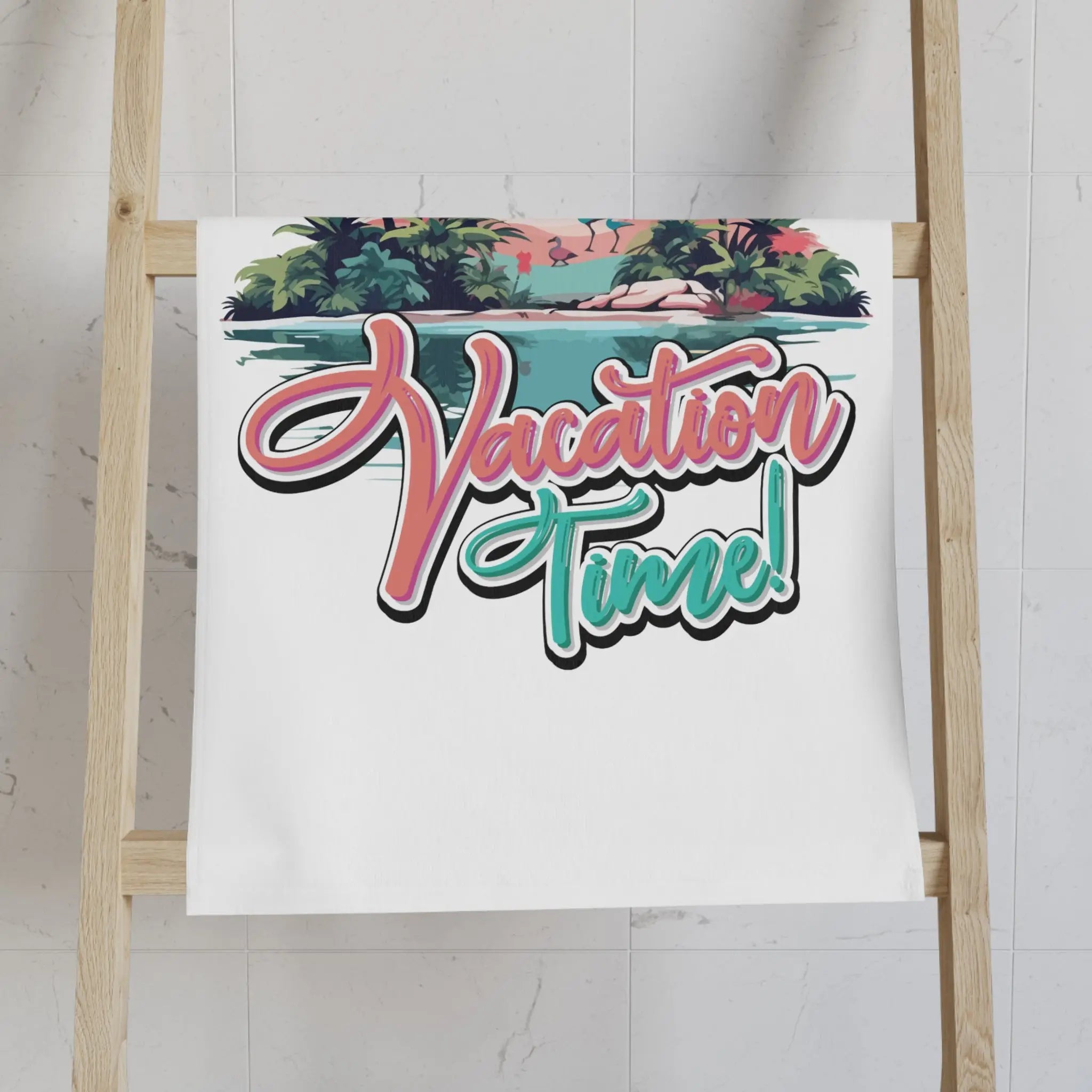 Vacation Time | Mix & Match Classic Fun-Flirty Lovers’ Towels