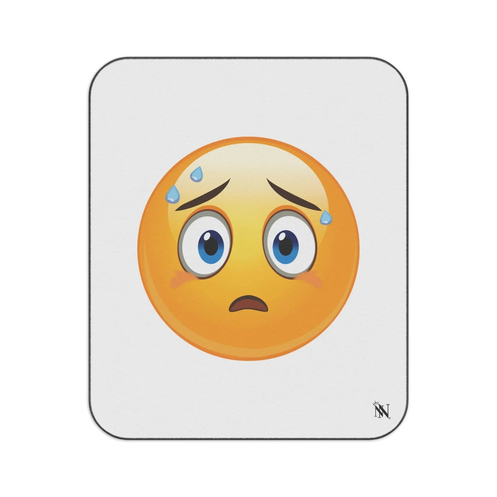 Sweating It Emoji Sex Blanket