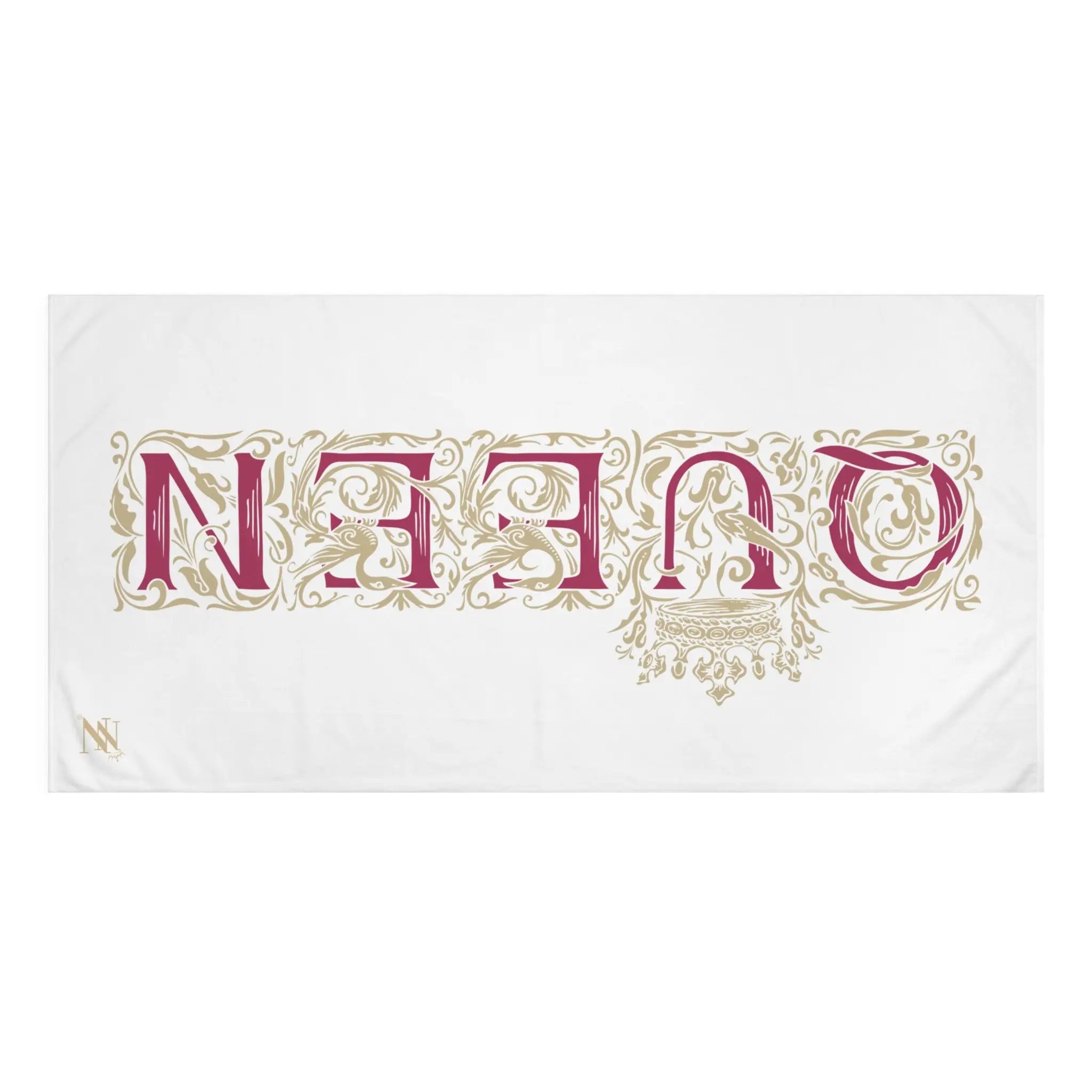 Gold Filigree Queen | Mix & Match XL Fun-Flirty Lovers’ Towels